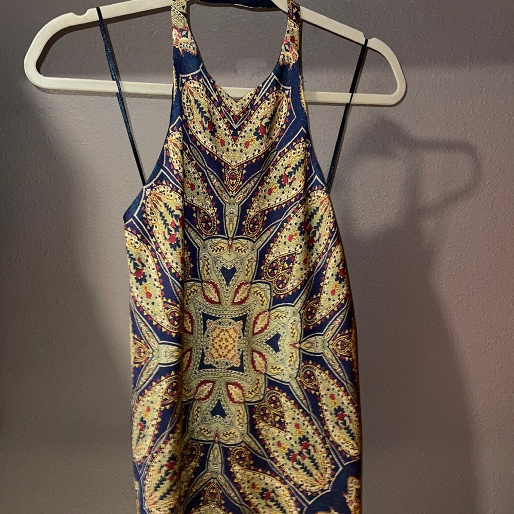 Zara tie in the back silk top. BRAND NEW
